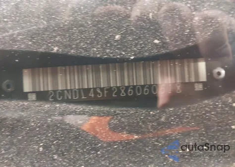 2008 Chevrolet Equinox Lt z USA, uszkodzony, nr VIN 2CNDL43F286060618